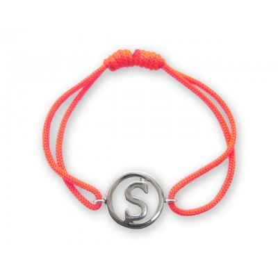 Alphabets Bracelet in Silver (A-Z)